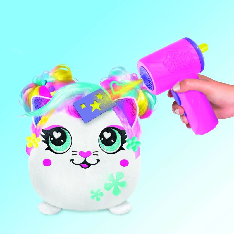 AIRBRUSH Matainā mīkstā rotaļlieta ar Airbrush Squish Pal